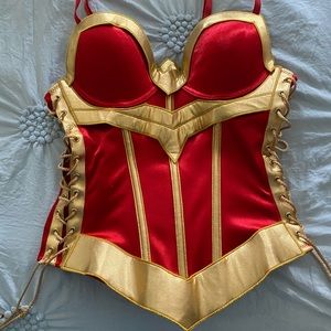 Wonder Woman Halloween Bodice